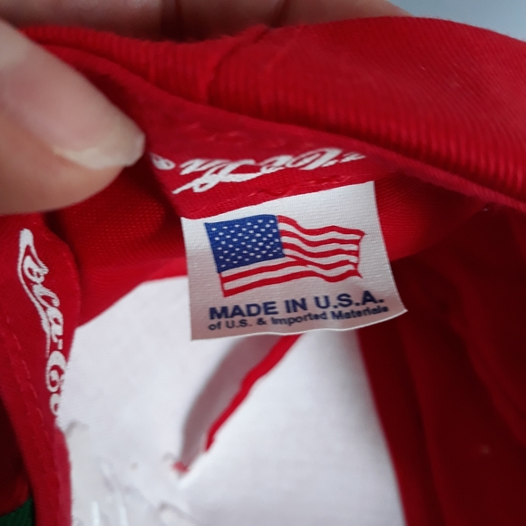 Vintage Coca Cola Hat Made in USA - Picture 3 of 4